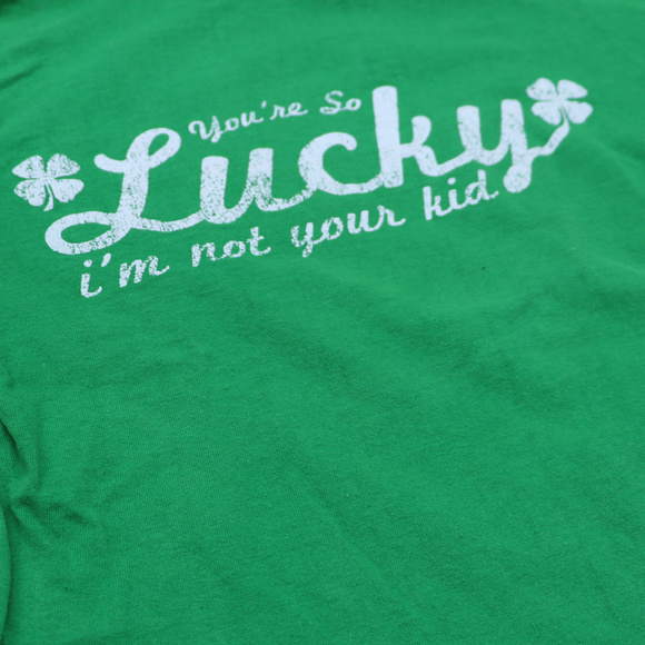 St. Patrick's Day Lucky Green T-shirt